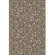 Radici USA Pisa Botanical Floral Light Green Rectangular Polypropylene Area Rug 3'3
