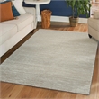 Davide 1228 Transitional Striated Beige Polypropylene Area Rug 7'10