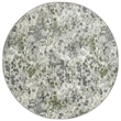 Livigno 1242 Transitional Floral Green Round Polypropylene Area Rug 7'10