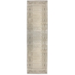 Davide 1231 Transitional Bordered Beige Runner Polypropylene Area Rug 2'2