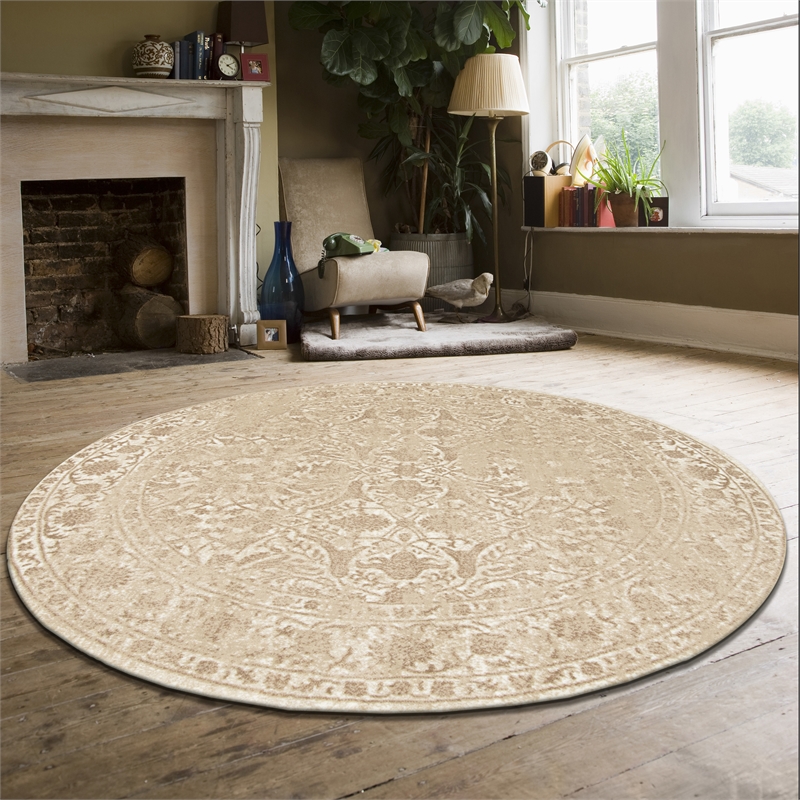 Radici USA Colosseo Traditional Distressed Bone White 5'3