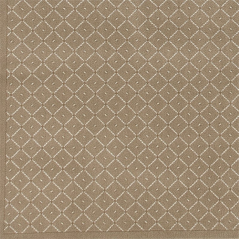 Como 782 Transitional Geometric Beige Rectangular Polypropylene Area Rug 7'9
