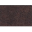 Vegan Leather Motion Reclining Sectional Sofa in Dark Brown