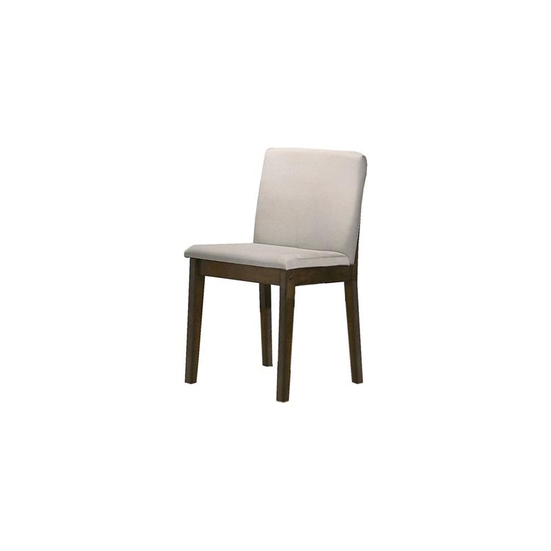 5 Pieces Casual Wooden Dining Set- Dining Room Table and 4 Kitchen Chairs