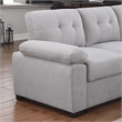 U-Shaped Sleeper Sectional Sofa Pull Out Bed Storage Chaise Seats 6 Sofabed