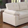 U-Shaped Sleeper Sectional Sofa Pull Out Bed Storage Chaise Seats 6 Sofabed