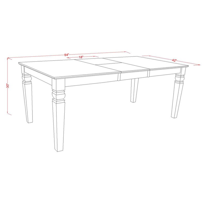 East West Furniture Logan 42