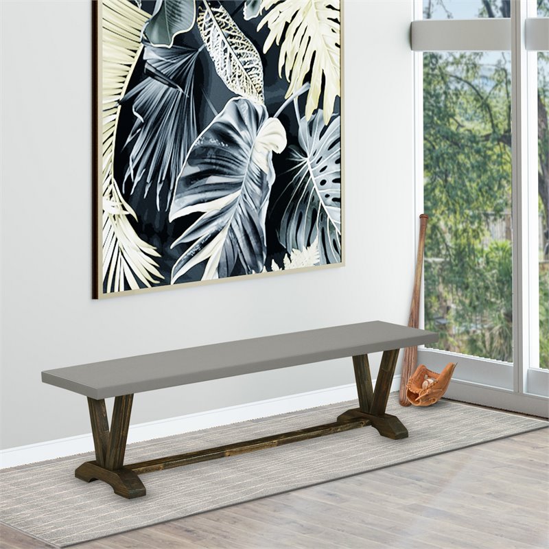 East West Furniture V-Style 15x72
