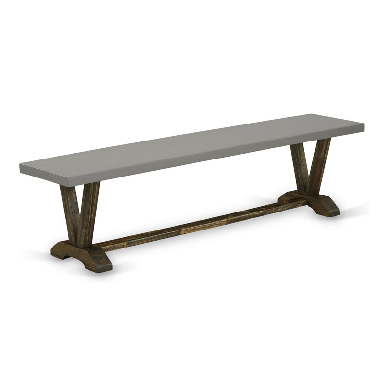 East West Furniture V-Style 15x72