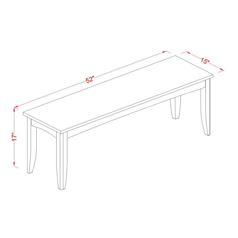 East West Furniture Parfait 17