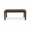 East West Furniture Lismore Rectangular Wood Dining Table in Jacobean Brown