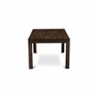 East West Furniture Lismore Rectangular Wood Dining Table in Jacobean Brown