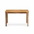East West Furniture Yarmouth Rectangular Wood Dining Table in Natural