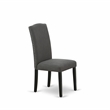 ESEN3-BCH-20 - Dining Table and 2 Parson Chairs with High Back - Black Finish