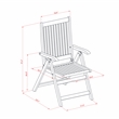 AECN7C5NA - Patio Table with 6 Outdoor Chairs - Natural Oil Finish