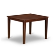 East West Furniture 5-Piece Kitchen Table Set in Mahogany/Navy Blue
