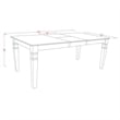 East West Furniture 9-Piece Dining Set in Black/Willow Green