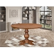 East West Furniture Irving Kitchen Dining Table in Walnut Finish