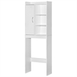 Better Home Products Ace Over the Toilet Storage Shelf in White
