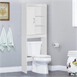 Better Home Products Ace Over the Toilet Storage Shelf in White