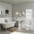 Better Home Products Ace Over the Toilet Storage Rack in White
