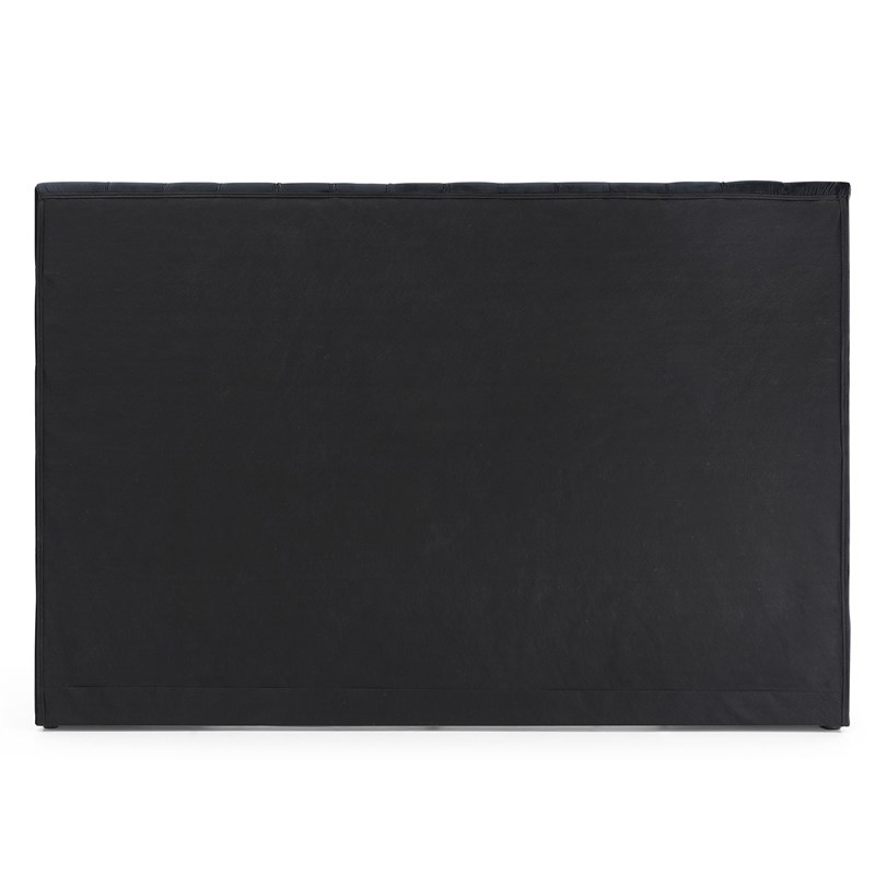 Cosmopolitan King Velvet Tufted Upholstered Storage Platform Bed in Black
