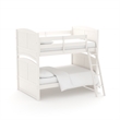 My Home Furnishings Neopolitan Full Bunk Bed in Bright White