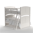 My Home Furnishings Neopolitan Full Bunk Bed in Bright White