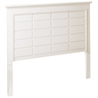My Home Furnishings Bailey Full Panel Headboard in Bright White