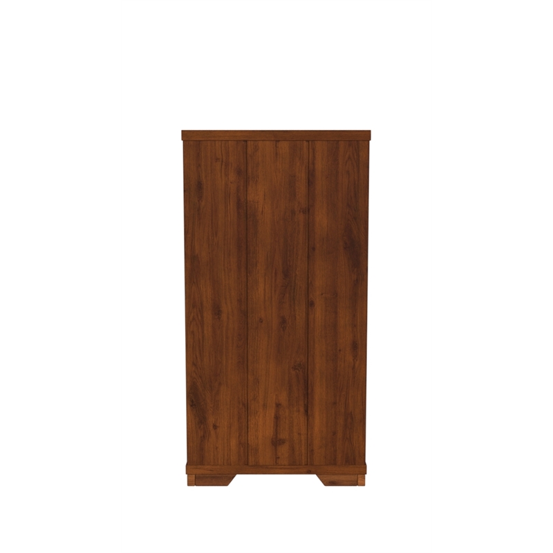 My Home Furnishings Logan Engineered Hard Wood 6-Drawer Dresser in Driftwood