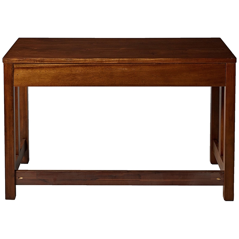 My Home Furnishings Logan Engineered Hard Wood Desk in Driftwood