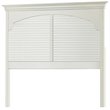 My Home Furnishings Neopolitan Full Panel Headboard in Bright White