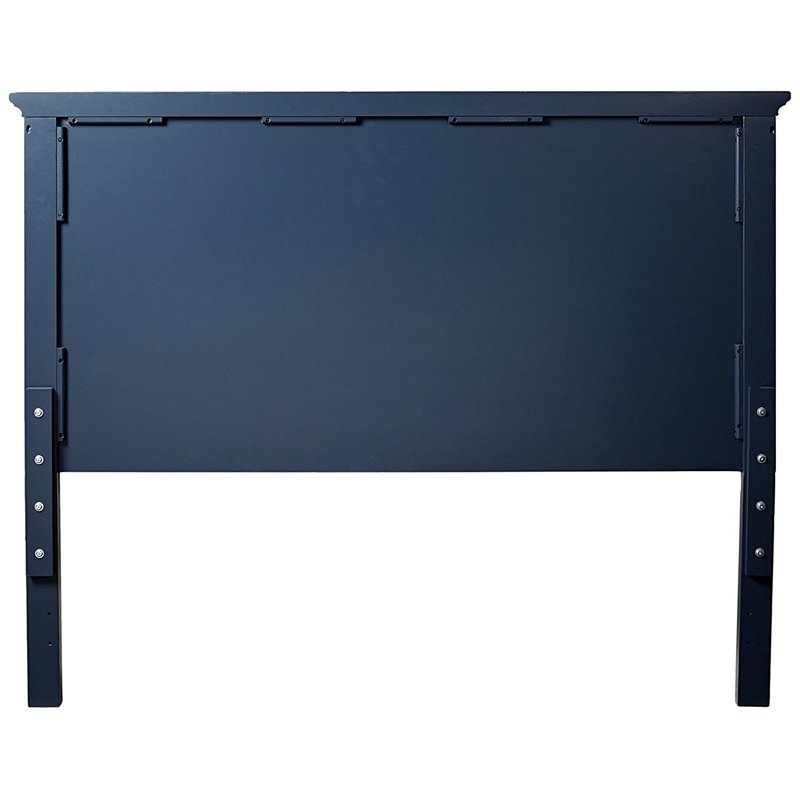 My Home Furnishings Bailey Queen Panel Headboard in Williamsburg Blue