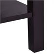 Costway Contemporary MDF Wood Nightstands in Brown (Set of 2)