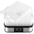 Costway 5-tray Contemporary Stainless Steel Food Dehydrator in Black