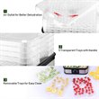 Costway 5-tray Contemporary Stainless Steel Food Dehydrator in Black