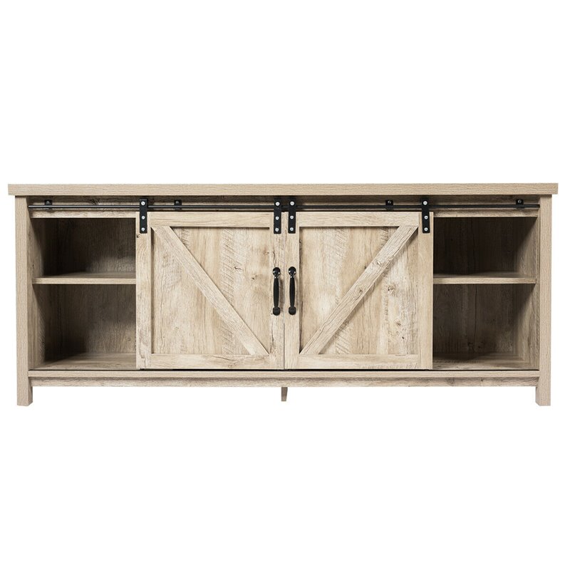 Costway Laminate TV Stand/Entertainment Media Center For TV's 60