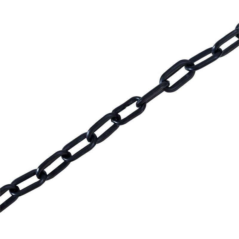 Costway Plastic Chain with Endless Applications For Crowd Control in Black