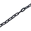 Costway Plastic Chain with Endless Applications For Crowd Control in Black