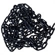 Costway Plastic Chain with Endless Applications For Crowd Control in Black