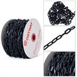 Costway Plastic Chain with Endless Applications For Crowd Control in Black
