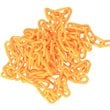 Costway Plastic Chain with Endless Applications For Crowd Control in Orange