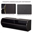 Costway Wall Mounted TV Stands for TVs up to 48