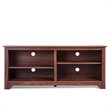 Costway Wood TV Stand/Entertainment Media Center for TVs up to 58
