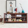 Costway Wood TV Stand/Entertainment Media Center for TVs up to 58