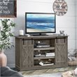 Costway Sliding Barn TV Stand/Entertainment Center for TV's up to 60