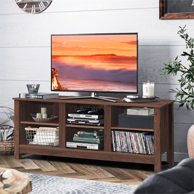 Costway TV Stand/Entertainment Center for TV's up to 60
