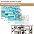 Costway Engineered Wood TV Stand for TV's up to 55