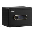 Costway Inner LED Light Security Safety Box with Keypad 0.5 Cubic Feet in Black