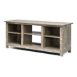 Costway 2-Tier TV Stand/Entertainment Media Center for TV's up to 65'' in Gray